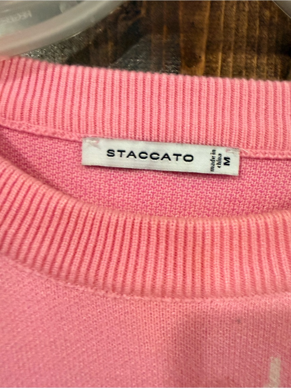 Staccato Pink Cowboy Boot & Cactus Crewneck Sweater - Picture 2 of 3